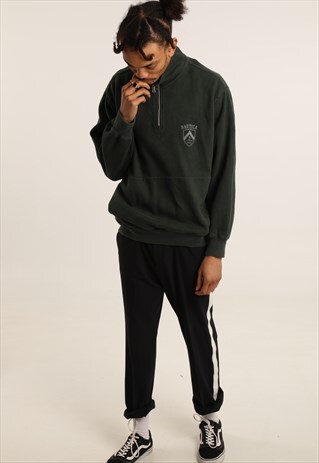 VINTAGE NAUTICA PRINT 1/4 ZIP SWEATSHIRT