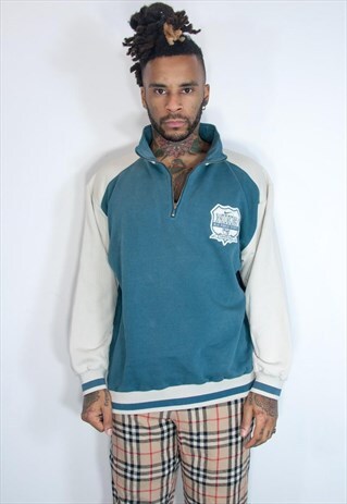 EMBROIDED NIKE ZIP SWEATSHIRT