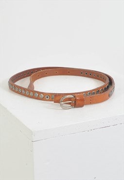 Vintage 00s real leather belt