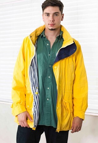 VINTAGE NAUTICA JACKET LOGO 90S L 35.0