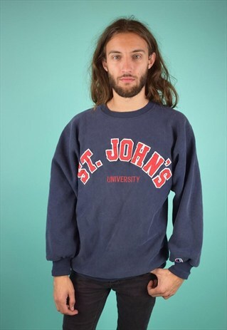 VINTAGE 90'S CHAMPION 'ST. JOHN'S' SWEATSHIRT