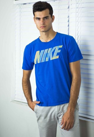 VINTAGE NIKE T-SHIRT LOGO 90S M 6.1