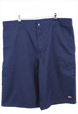 Vintage Dickies Shorts Navy Straight Fit With Classic Logo 