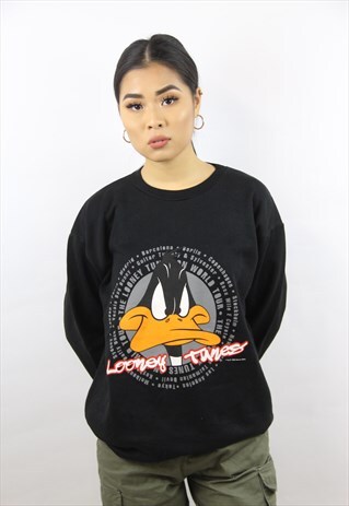 VINTAGE LOONEY TUNES PRINT SWEATSHIRT