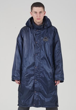 kappa long puffer jacket