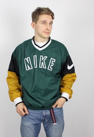 VINTAGE MENS NIKE TRACK TOP SUIT PULLOVER JACKET