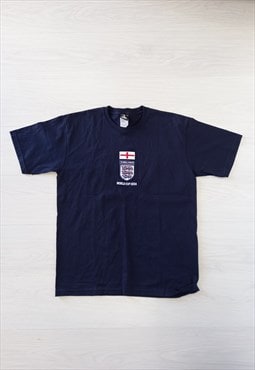 Y2K Skateboards England World Cup 2006 T-Shirt Navy