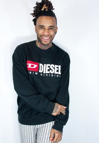 VINTAGE DIESEL EMBROIDED SWEATSHIRT