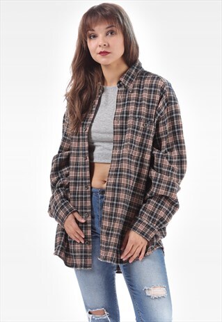 WOVEN FLANNEL SHIRT