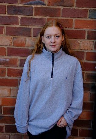 NAUTICA LIGHT GREY FLEECE