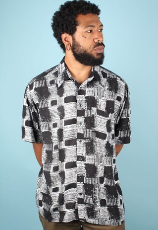 VINTAGE CRAZY PATTERN SHIRT ASM1173