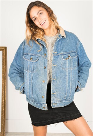 VINTAGE 80S LEE WINTER SHEEPSKIN JACKET / R2200R020