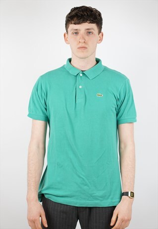 VINTAGE LACOSTE GREEN POLO SHIRT