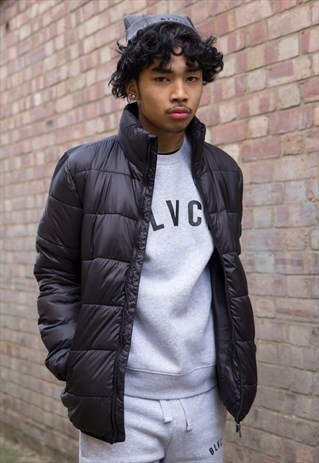 SALE - BLVCK CLOTHING BLACK PUFFER JACKET