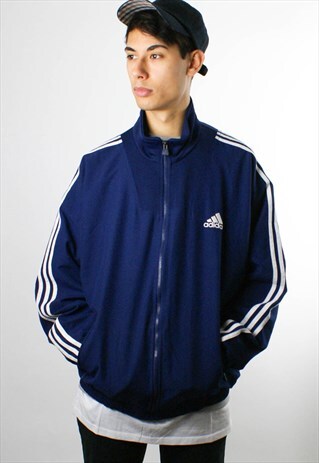 ADIDAS 1990S LINED LIGHTWEIGHT TRACK JACKET/ COAT