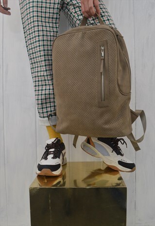 VINTAGE BROWN BACKPACK