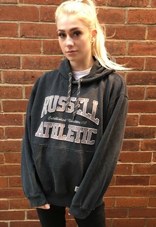 VINTAGE RUSSELL ATHLETIC HOODIE SWEATSHIRT JUMPER