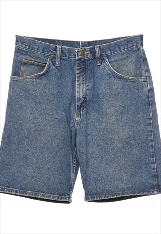 VINTAGE WRANGLER CLASSIC MEDIUM WASH DENIM SHORTS - W33