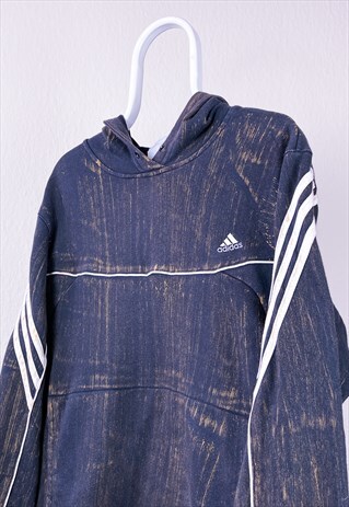 VINTAGE ADIDAS HOODIE TIE DYE MEDIUM