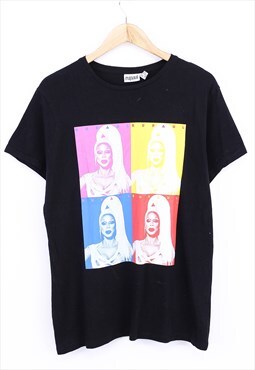 RuPaul Graphic Tee Black Multicolour Short Sleeve Summer Tee