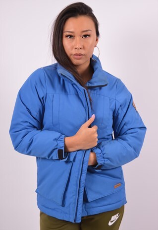 VINTAGE PUMA PADDED JACKET BLUE