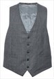 Vintage Grey Waistcoat - L