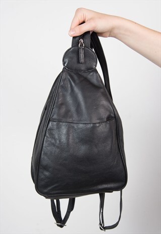 VINTAGE LEATHER RUCKSACK BACKPACK