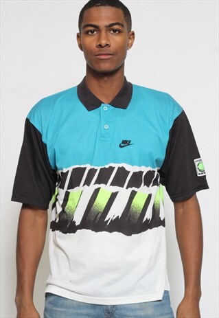 VINTAGE NIKE CHALLENGE COURT POLO SHIRT