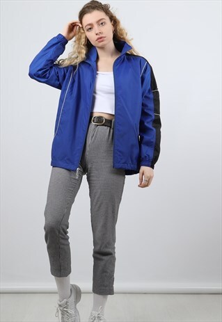 FILA LARGE BLUE WINDBREAKER JACKET