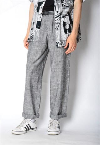 VINTAGE 70S GREY PANTS