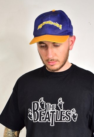 TRUE VINTAGE 90S REEBOK BLUE EMBROIDERED CAP HAT