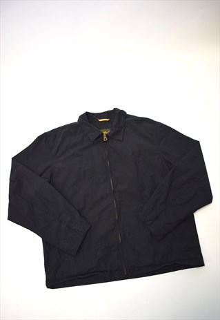 Vintage 90s Timberland Black Zip Jacket | The East End Thrift Store ...