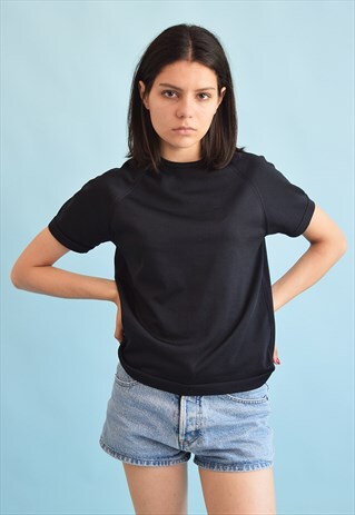 VINTAGE 90'S RETRO MINIMALIST GRUNGE STRETCH TOP