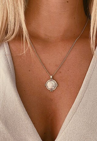 MARVA NECKLACE IN SILVER