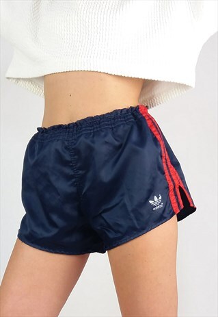VINTAGE 80'S ADIDAS UNISEX RUNNING SHORTS