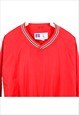 VINTAGE 90'S RUSSELL ATHLETIC VARSITY JACKET STRIPED SMALL