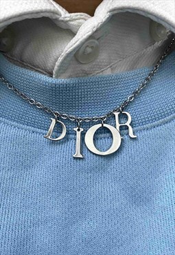 Authentic Dior speallout pendant Reworked Necklace