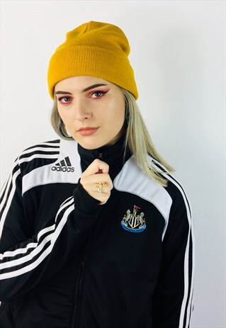 VINTAGE ADIDAS NEWCASTLE FC EMBROIDERED JACKET