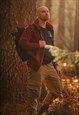 CLASSIC BURGUNDY ORGANIC ZIP HOODIE