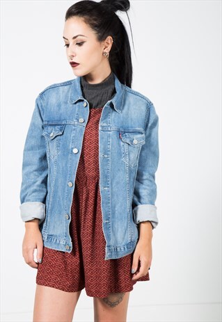 VINTAGE 80S LEVI'S DENIM JACKET / S1506