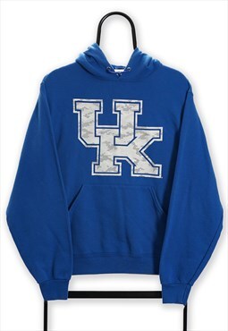 Vintage Blue Kentucky Wildcats NCAA Sports Hoodie