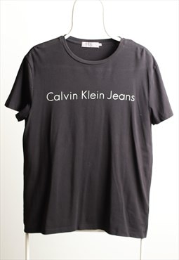 Vintage Calvin Klein Crewneck Script T-shirt Black