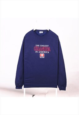 Vintage 90's Endless Designs Sweatshirt Grandpa Lightweight