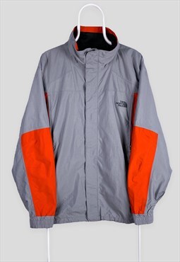 Vintage The North Face Hyvent Jacket Grey Orange Large