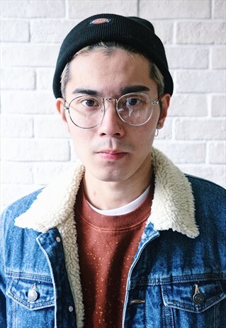 SILVER METAL ROUND GLASSES
