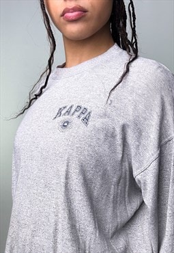 Grey 90s Kappa Sweatshirt