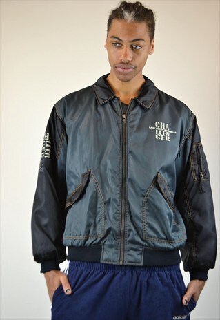 VINTAGE 90'S PADDED BOMBER JACKET