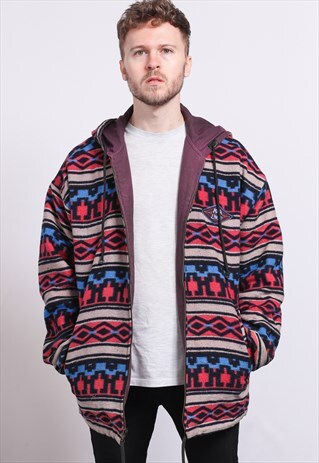 VINTAGE AZTEC INCA JACKET