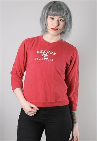 VINTAGE REEBOK SWEATSHIRT JUMPER XXS