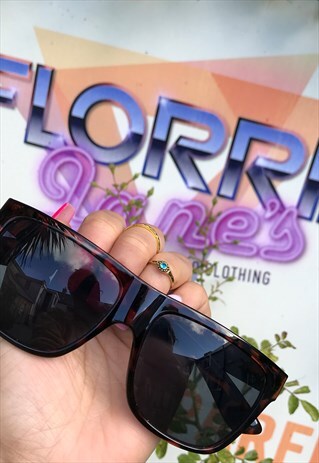 NEW OVERSIZED BLACK SQUARE KIM SUNGLASSES